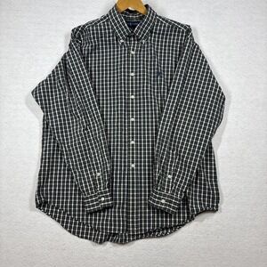 Polo Ralph Lauren Blake Tartan Check Plaid Button Down Long Sleeve Mens XL